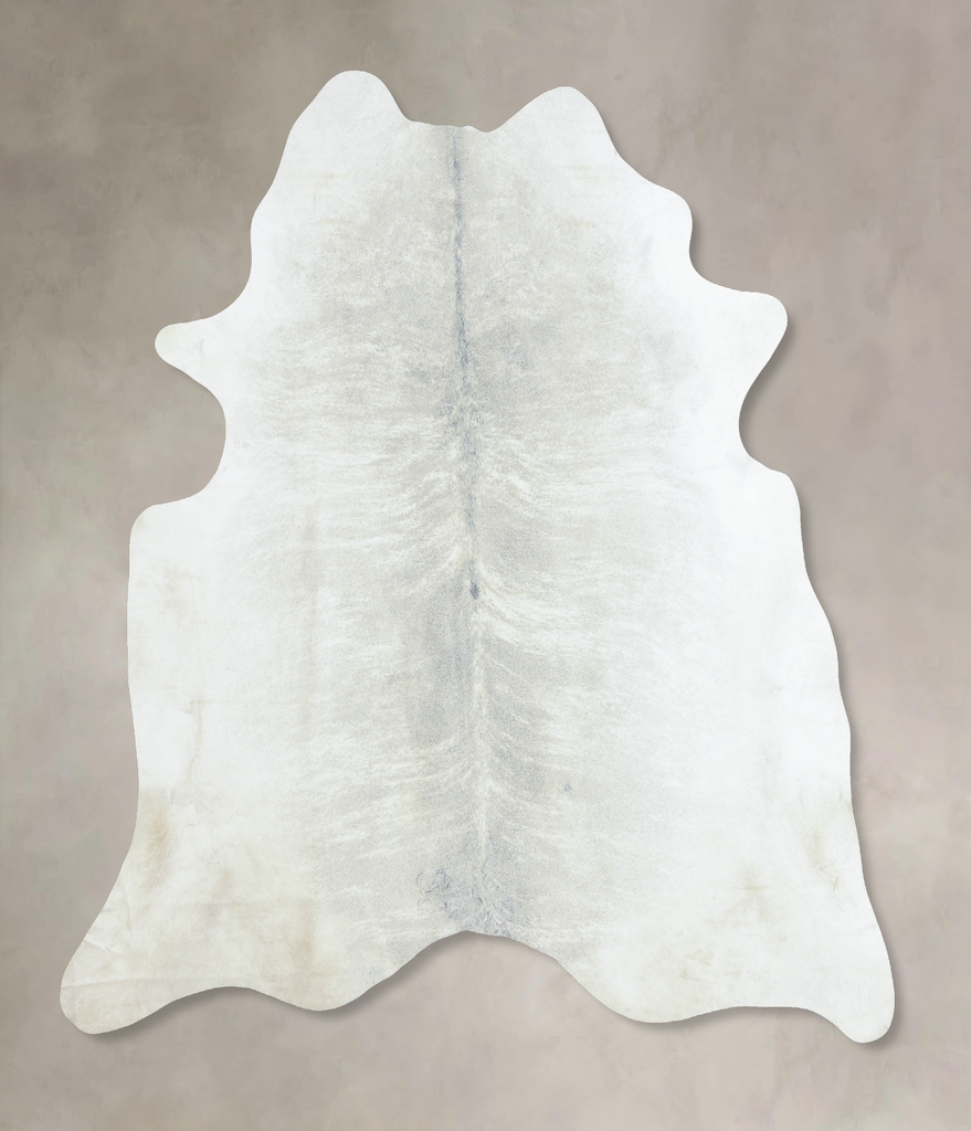 Grey Brindle XX-Large Brazilian Cowhide Rug 7'9"H x 6'11"W #B8598 by Hudson Hides