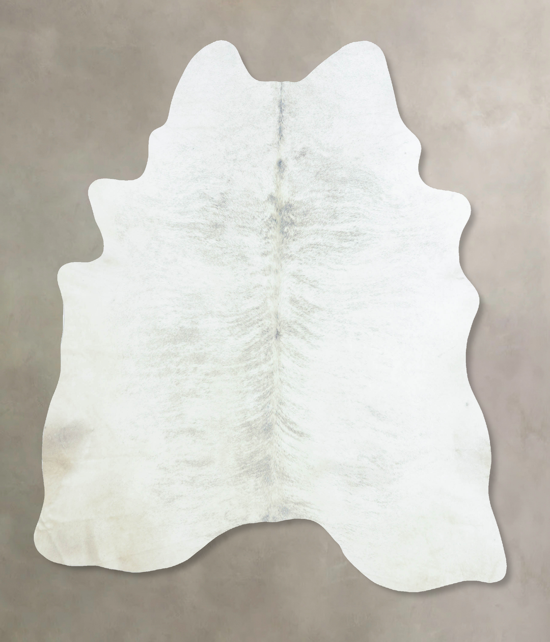 Grey Brindle X-Large Brazilian Cowhide Rug 7'5"H x 5'9"W #B8632 by Hud