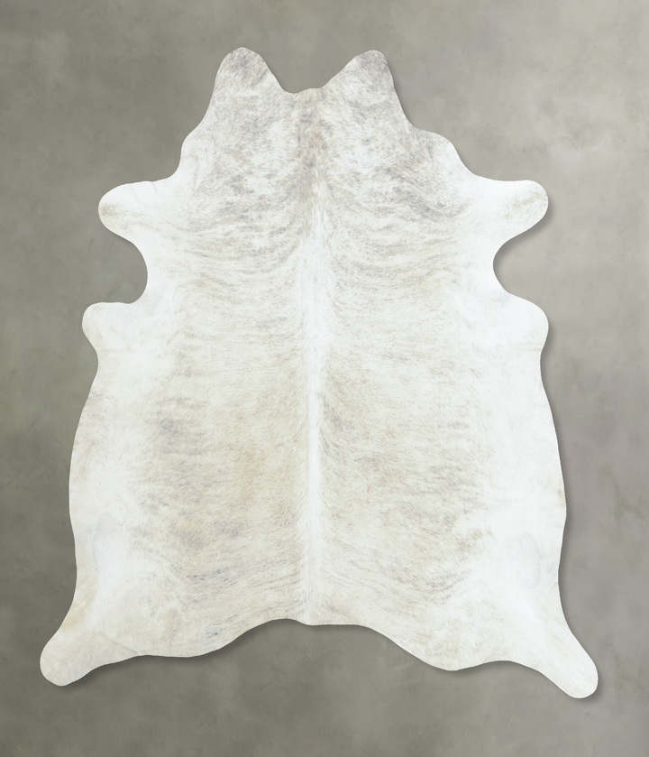 Light Brindle XX-Large Brazilian Cowhide Rug 8'2"H x 7'5"W #B8646 by Hudson Hides