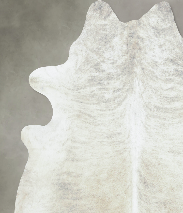 Light Brindle XX-Large Brazilian Cowhide Rug 8'2"H x 7'5"W #B8646 by Hudson Hides