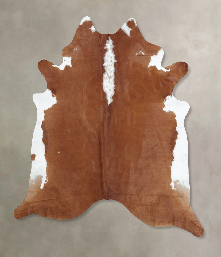 Hereford XX-Large Brazilian Cowhide Rug 8'11"H x 7'9"W #B8699 by Hudson Hides