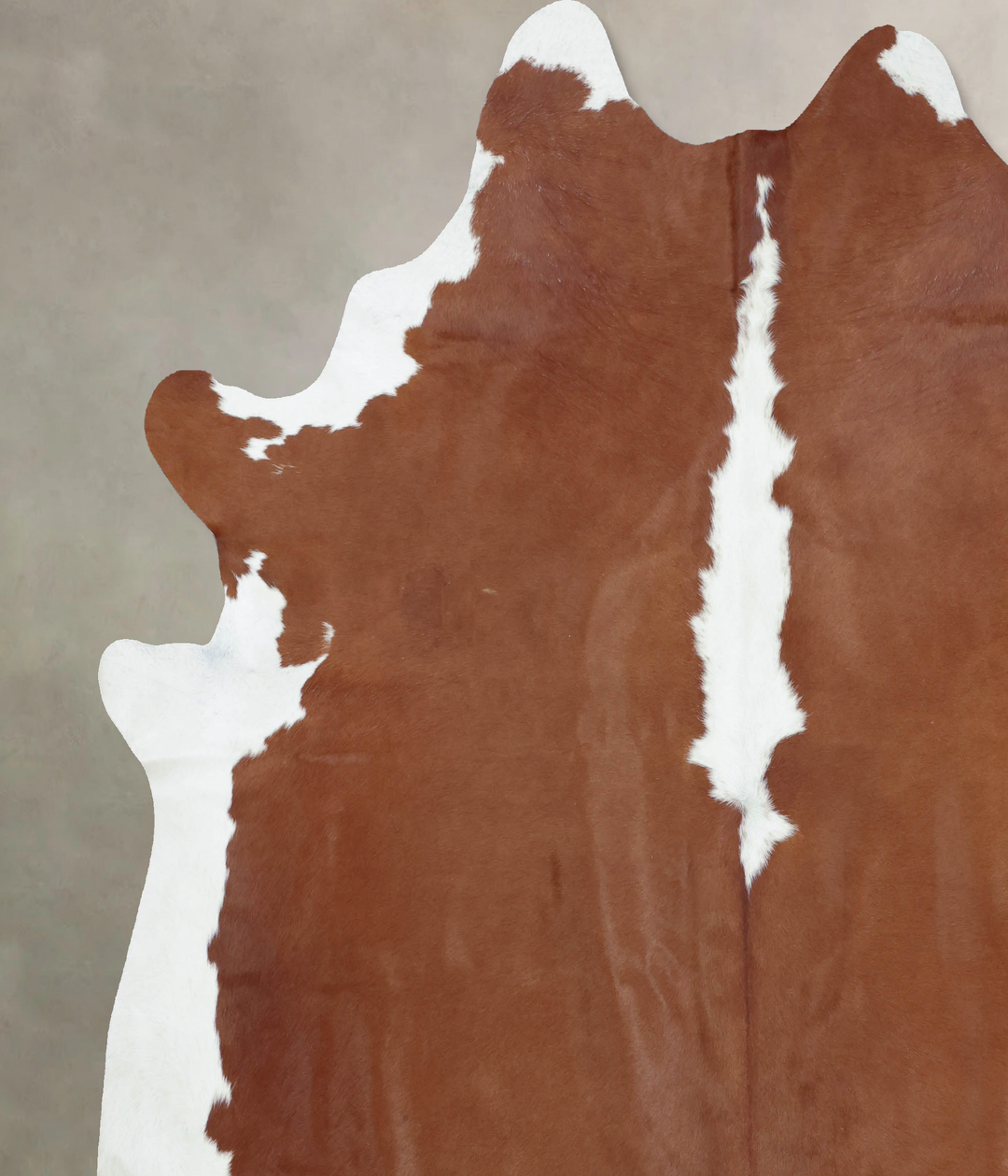 Hereford XX-Large Brazilian Cowhide Rug 8'6"H x 7'9"W #B8700 by Hudson