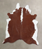 Hereford XX-Large Brazilian Cowhide Rug 8'3
