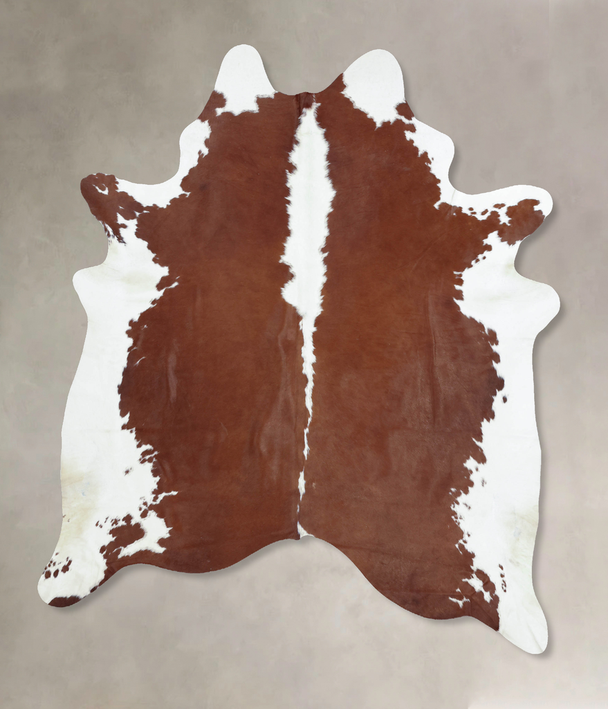 Hereford XX-Large Brazilian Cowhide Rug 8'3"H x 6'6"W #B8703 by Hudson Hides