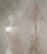 Taupe X-Large Brazilian Cowhide Rug 6'5"H x 6'6"W #B8744 by Hudson Hides