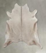 Taupe XX-Large Brazilian Cowhide Rug 7'2"H x 7'0"W #B8747 by Hudson Hides