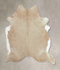 Beige XX-Large Brazilian Cowhide Rug 8'0