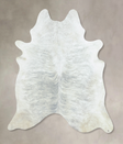 Grey Brindle XX-Large Brazilian Cowhide Rug 7'10"H x 6'7"W #B8910 by Hudson Hides