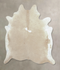 Beige X-Large Brazilian Cowhide Rug 7'5