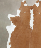 Hereford XX-Large Brazilian Cowhide Rug 8'2"H x 7'0"W #B8963 by Hudson Hides