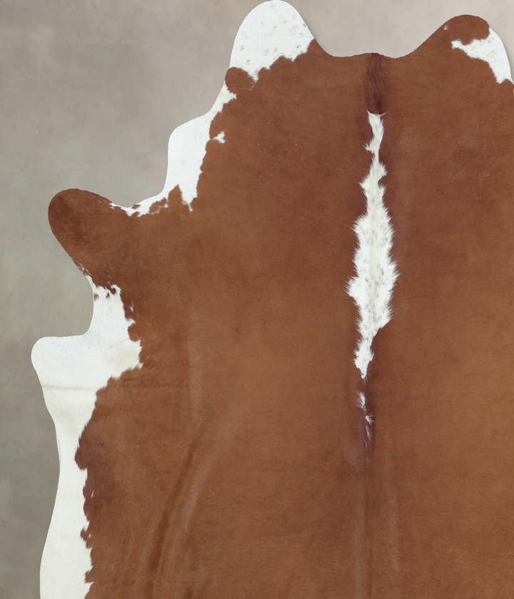 Hereford X-Large Brazilian Cowhide Rug 7'7"H x 6'5"W #B8966 by Hudson Hides