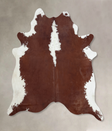 Hereford XX-Large Brazilian Cowhide Rug 8'3"H x 7'4"W #B9023 by Hudson Hides