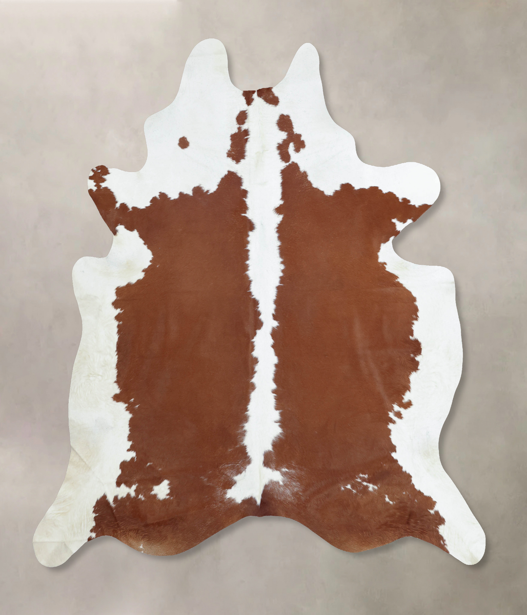 Hereford XX-Large Brazilian Cowhide Rug 8'9"H x 7'4"W #B9067 by Hudson