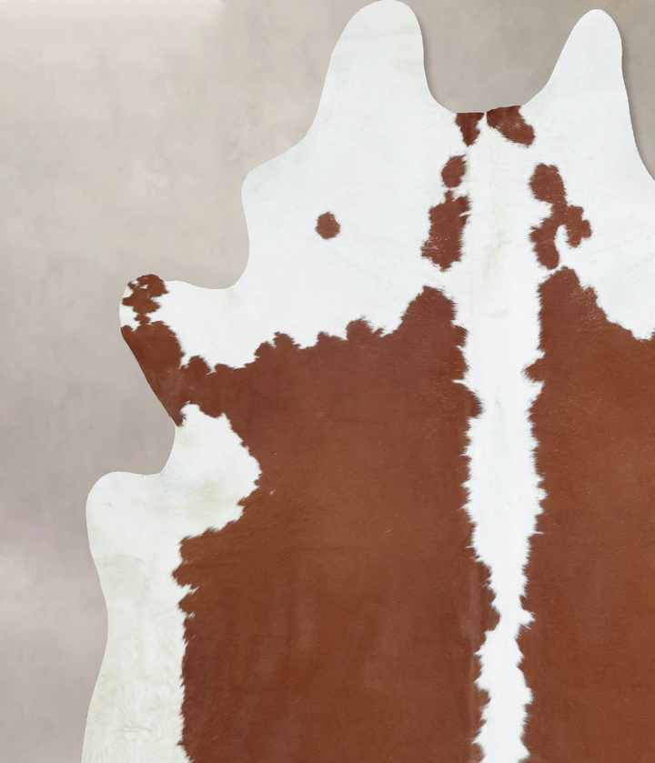 Hereford XX-Large Brazilian Cowhide Rug 8'9"H x 7'4"W #B9067 by Hudson Hides