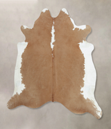 Hereford XX-Large Brazilian Cowhide Rug 7'11"H x 7'7"W #B9186 by Hudson Hides
