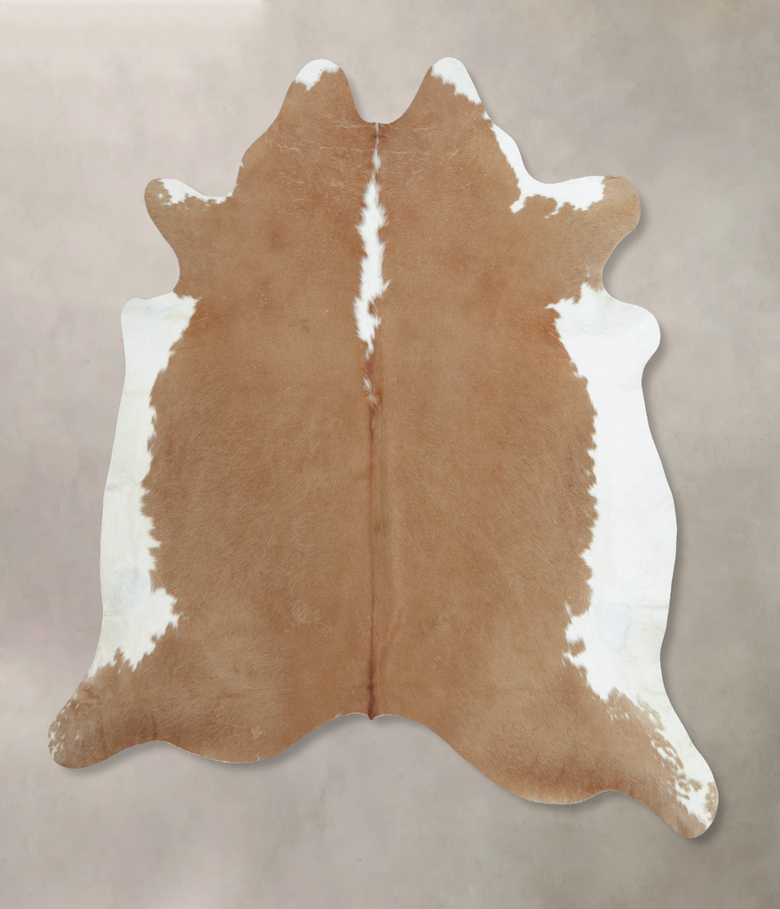 Hereford XX-Large Brazilian Cowhide Rug 7'11"H x 7'7"W #B9186 by Hudson Hides