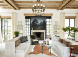 Hereford XX-Large Brazilian Cowhide Rug 7'11"H x 7'7"W #B9186 by Hudson Hides