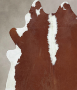 Hereford XX-Large Brazilian Cowhide Rug 8'5"H x 7'7"W #B9191 by Hudson Hides