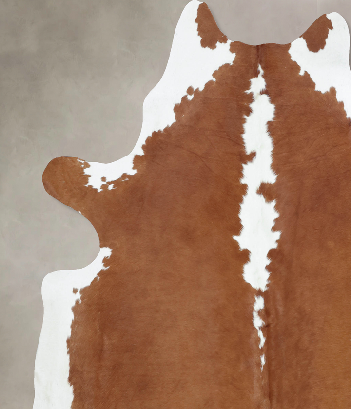 Hereford XX-Large Brazilian Cowhide Rug 8'5"H x 7'0"W #B9259 by Hudson Hides