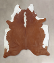 Hereford XX-Large Brazilian Cowhide Rug 8'1"H x 6'2"W #B9279 by Hudson Hides