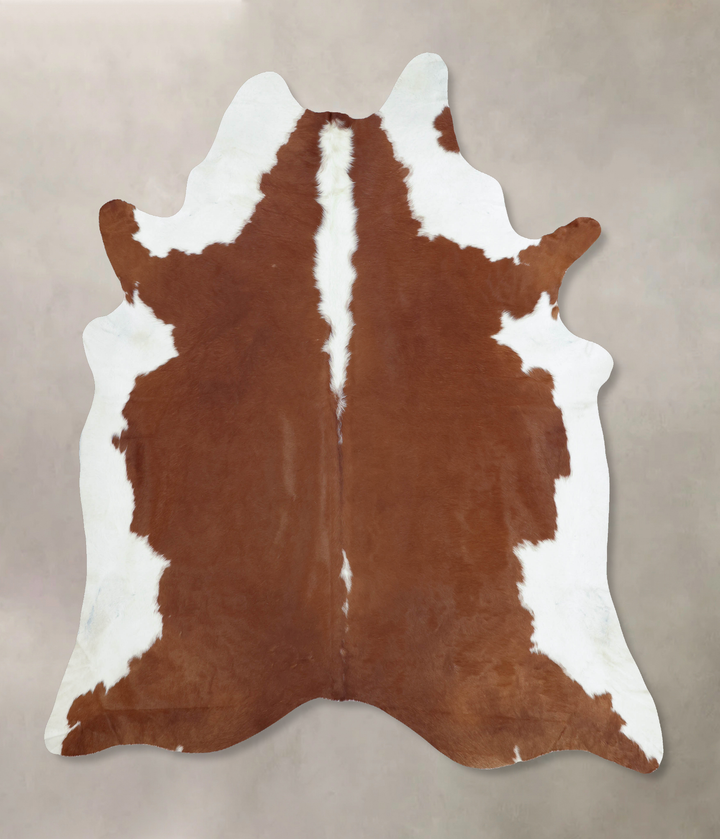 Hereford XX-Large Brazilian Cowhide Rug 8'9"H x 7'5"W #B9280 by Hudson Hides