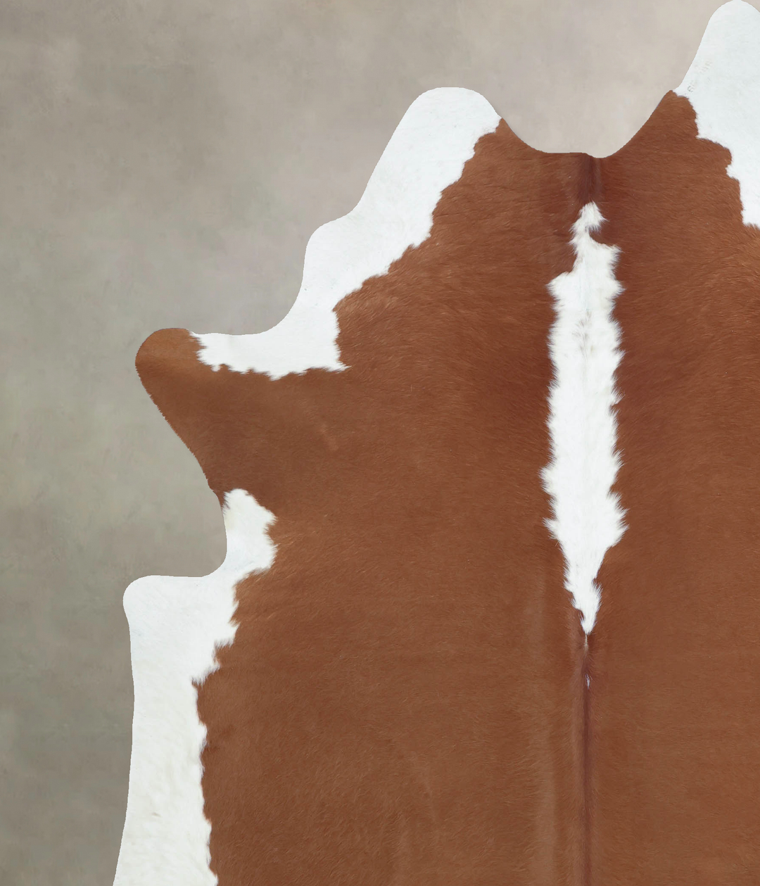 Hereford XX-Large Brazilian Cowhide Rug 8'2"H x 7'0"W #B9303 by Hudson