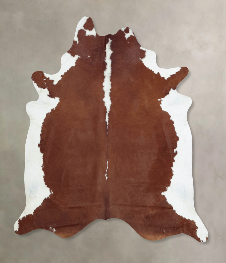 Hereford XX-Large Brazilian Cowhide Rug 8'3"H x 7'4"W #B9323 by Hudson Hides