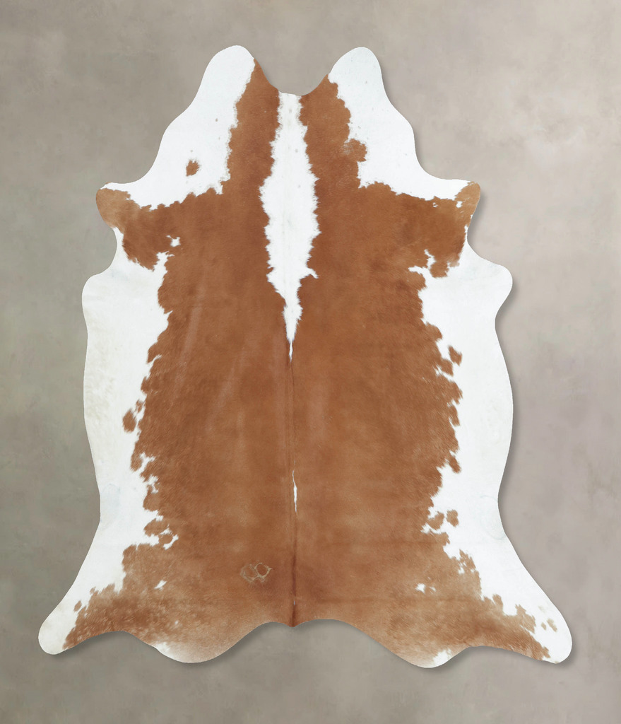 Hereford XX-Large Brazilian Cowhide Rug 7'3"H x 7'0"W #B9333 by Hudson Hides