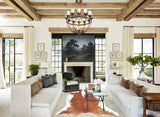 Hereford XX-Large Brazilian Cowhide Rug 7'3"H x 7'0"W #B9333 by Hudson Hides