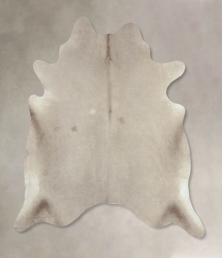 Champagne XX-Large Brazilian Cowhide Rug 7'5"H x 7'1"W #B9340 by Hudson Hides