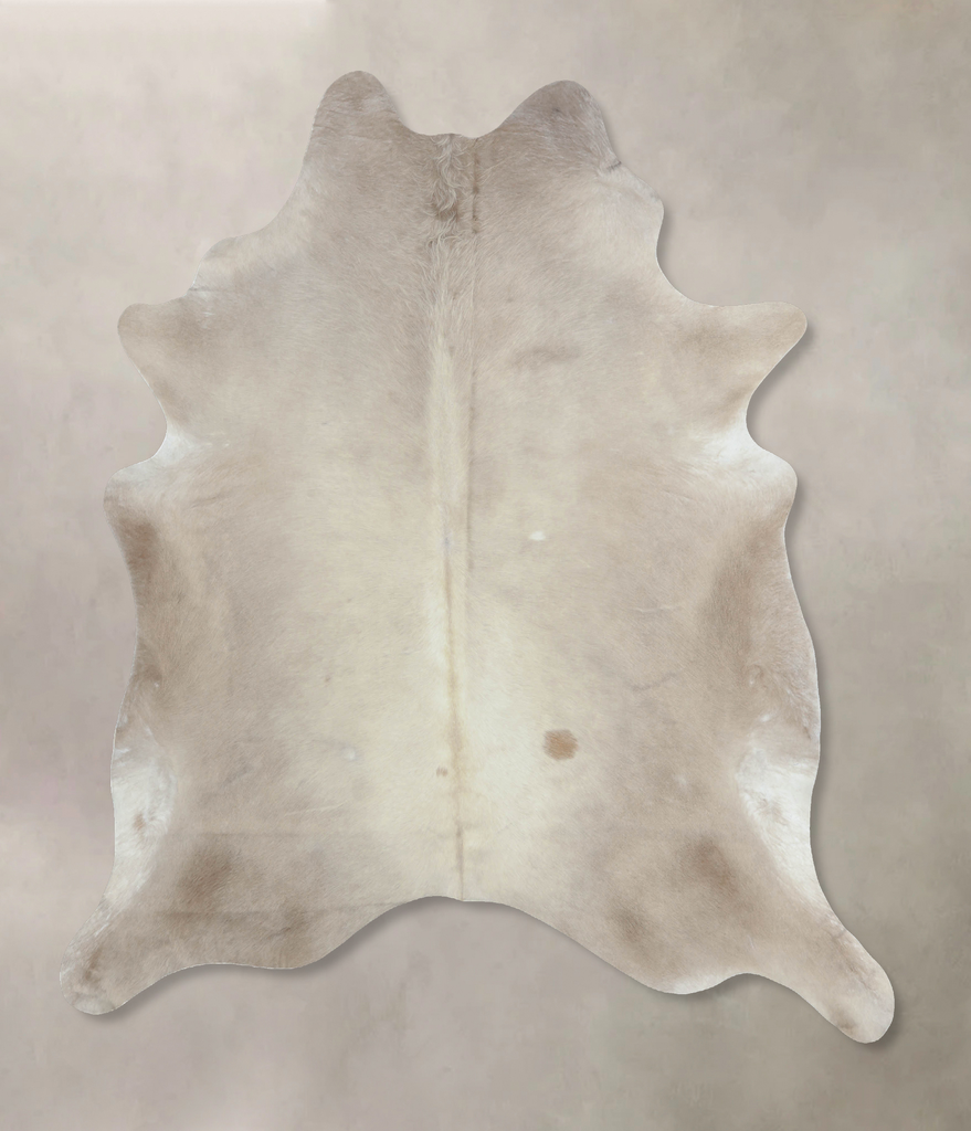 Champagne XX-Large Brazilian Cowhide Rug 8'3"H x 7'0"W #B9341 by Hudson Hides