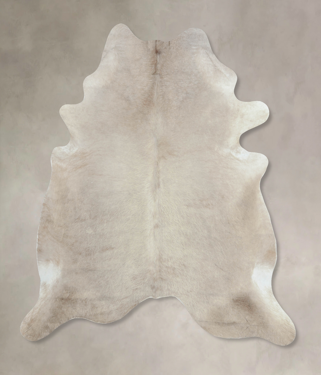 Champagne XX-Large Brazilian Cowhide Rug 8'1"H x 6'9"W #B9342 by Hudso