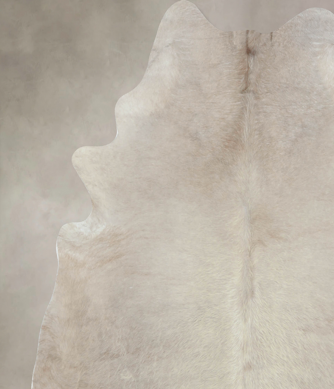 Champagne XX-Large Brazilian Cowhide Rug 8'1"H x 6'9"W #B9342 by Hudso