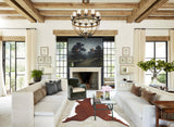 Hereford XX-Large Brazilian Cowhide Rug 7'11"H x 7'2"W #B9364 by Hudson Hides