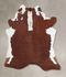 Hereford XX-Large Brazilian Cowhide Rug 8'3