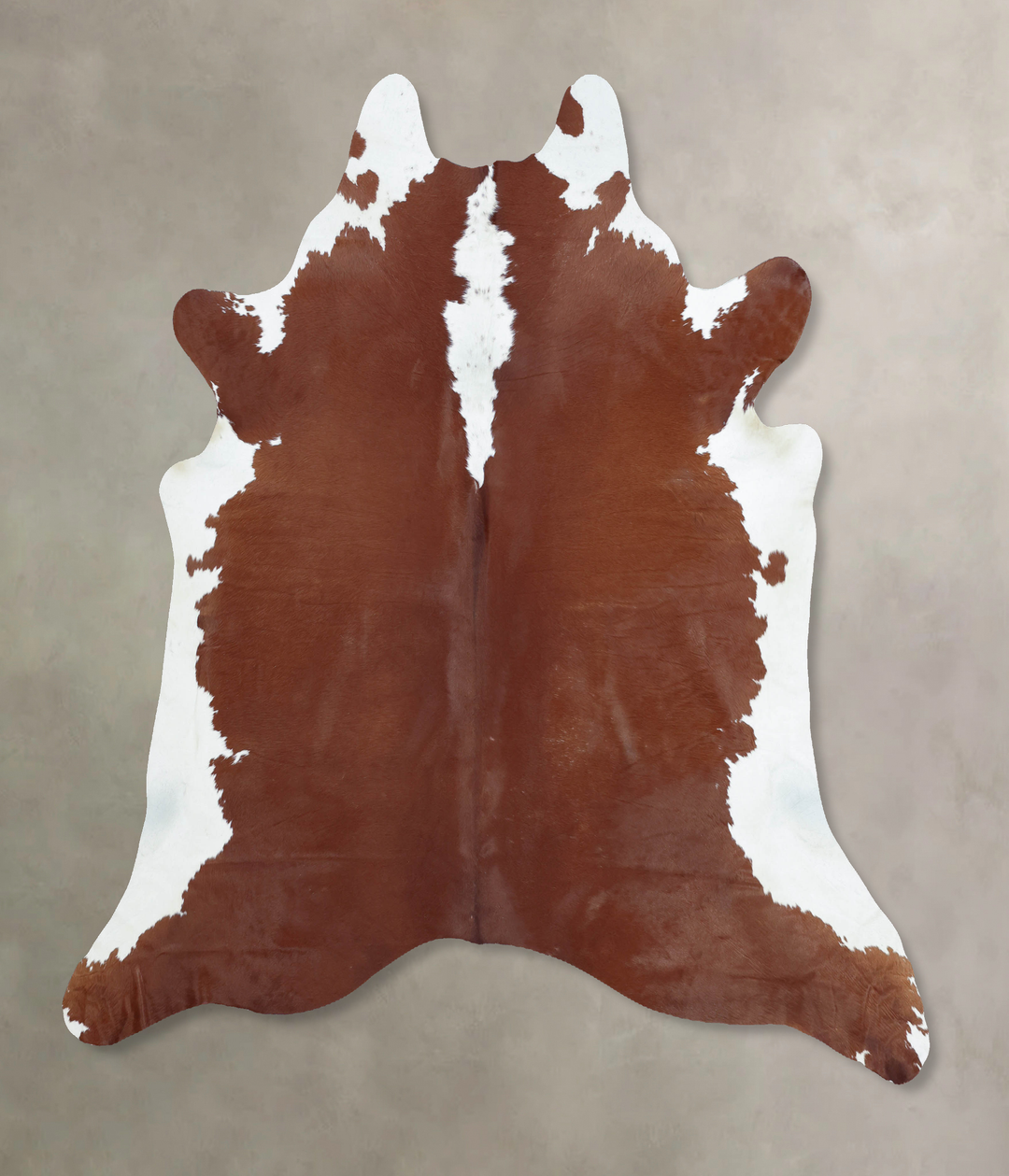 Hereford XX-Large Brazilian Cowhide Rug 7'8"H x 7'3"W #B9372 by Hudson