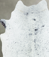 Salt and Pepper Black XX-Large Brazilian Cowhide Rug 8'2"H x 7'0"W #B9614 by Hudson Hides