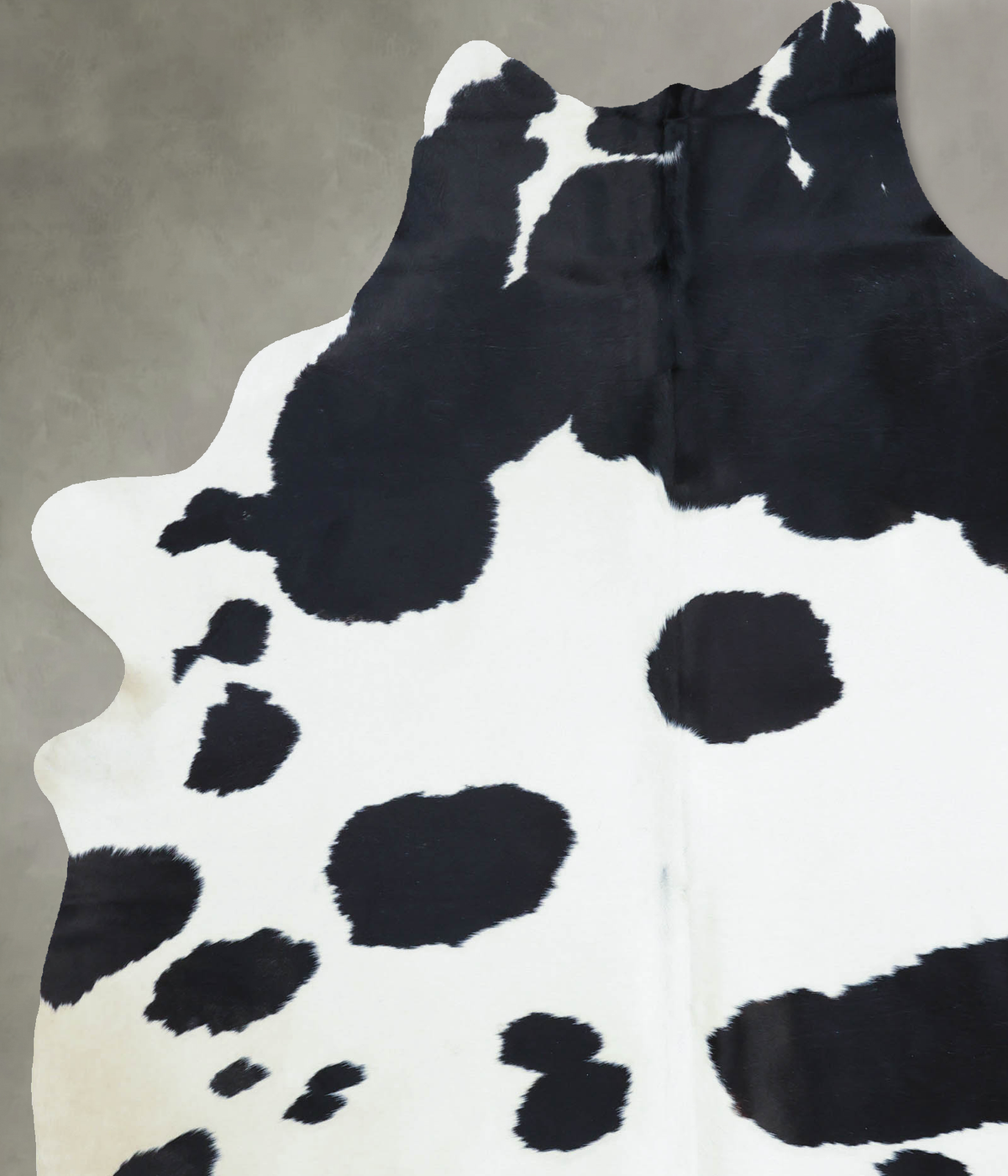 Black and White Cowhide Rug #B9633