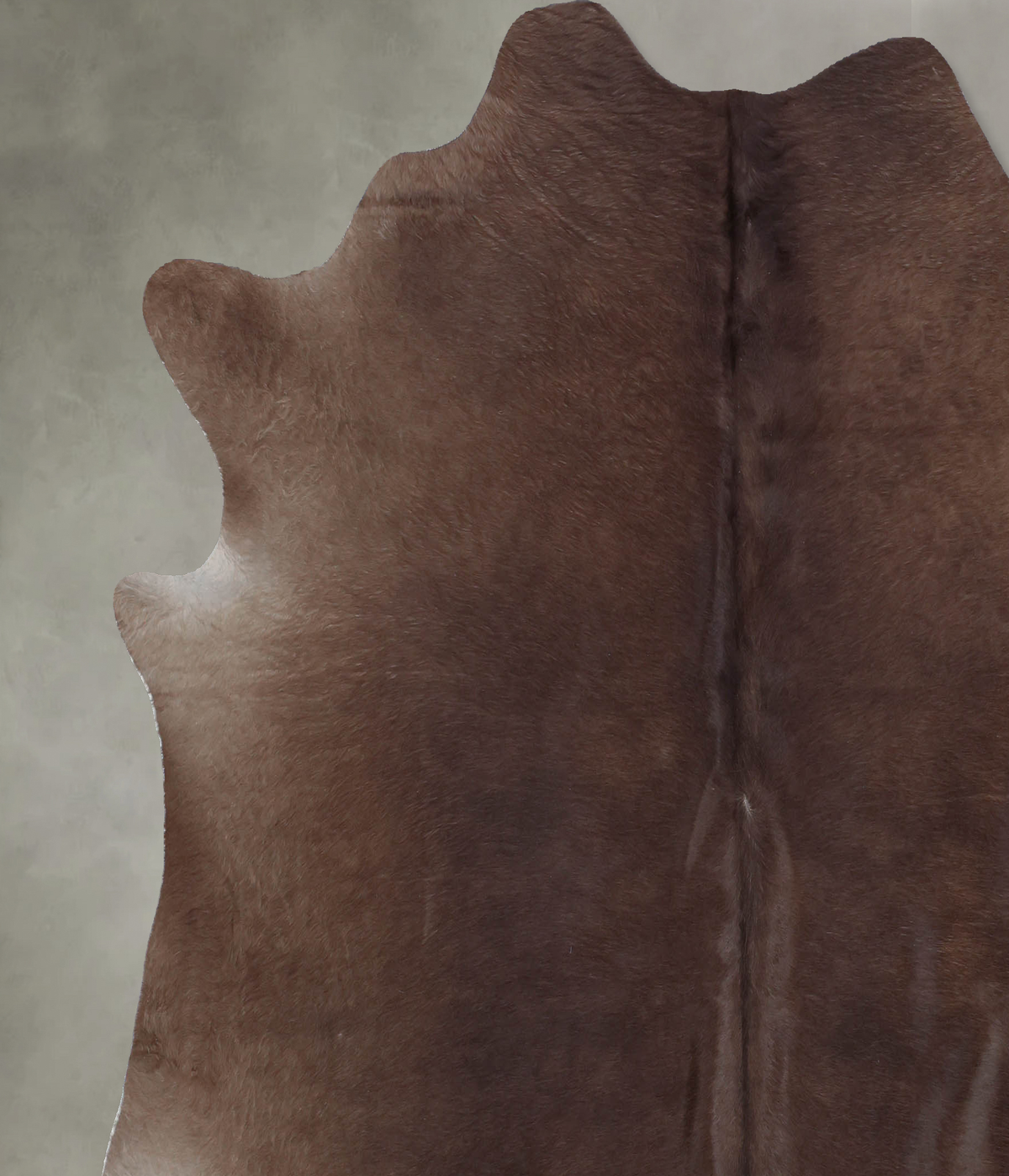 Taupe XX-Large Brazilian Cowhide Rug 7'2"H x 7'2"W #B9694 by Hudson Hides