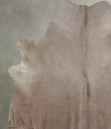 Taupe XX-Large Brazilian Cowhide Rug 7'10"H x 7'1"W #B9781 by Hudson Hides