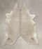 Champagne XX-Large Brazilian Cowhide Rug 8'3