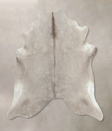 Taupe XX-Large Brazilian Cowhide Rug 7'4"H x 7'4"W #B9817 by Hudson Hides