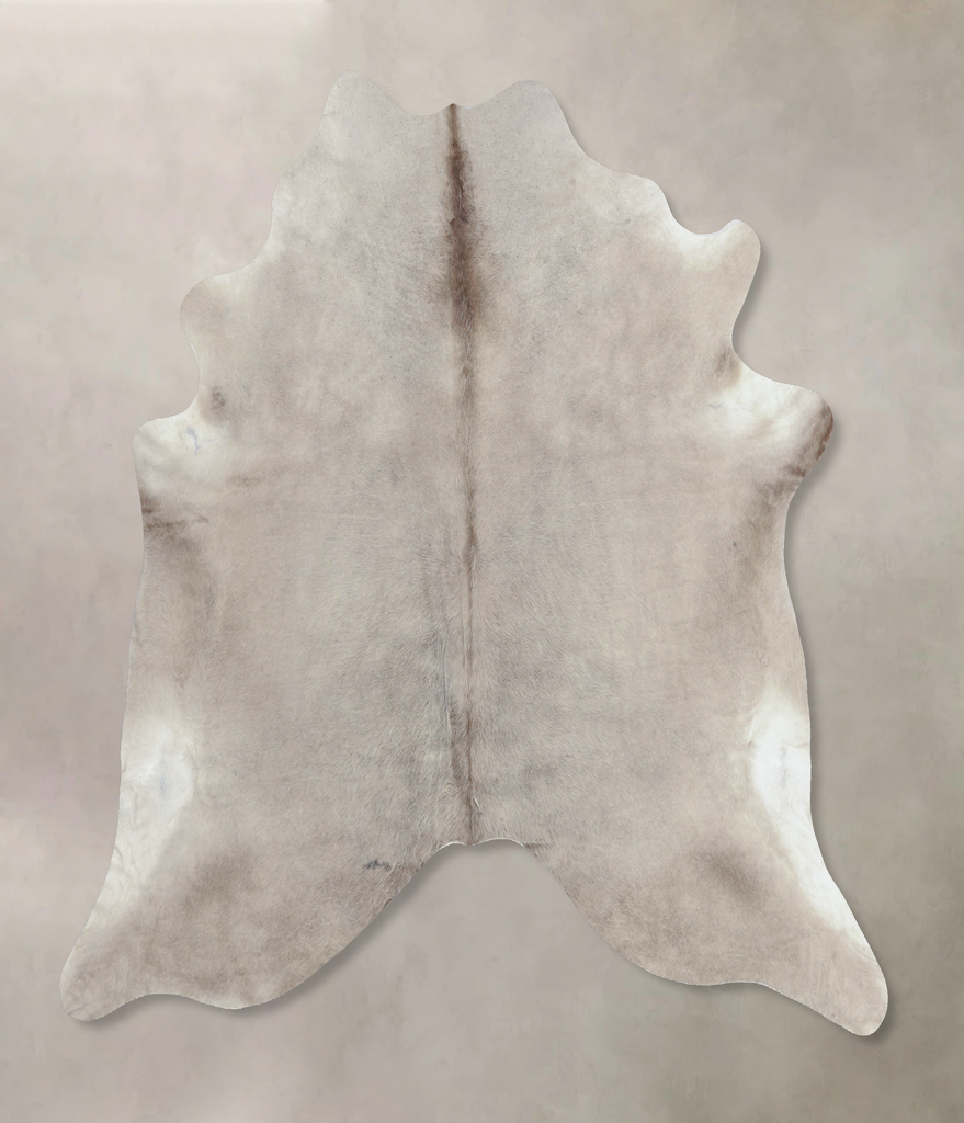 Champagne XX-Large Brazilian Cowhide Rug 7'4"H x 7'4"W #B9817 by Hudson Hides