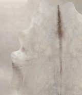Taupe XX-Large Brazilian Cowhide Rug 7'4"H x 7'4"W #B9817 by Hudson Hides