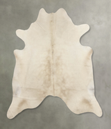 Champagne XX-Large Brazilian Cowhide Rug 7'6"H x 7'1"W #B9928 by Hudson Hides