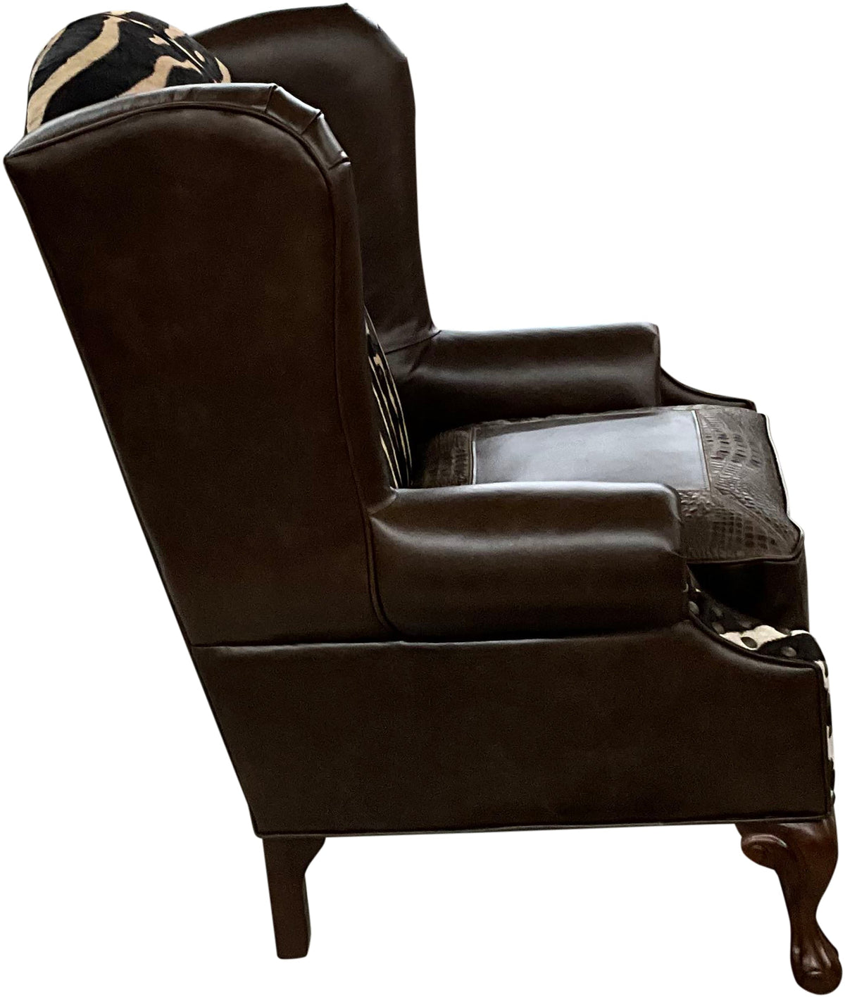 Zebra Classic Wingback Chair