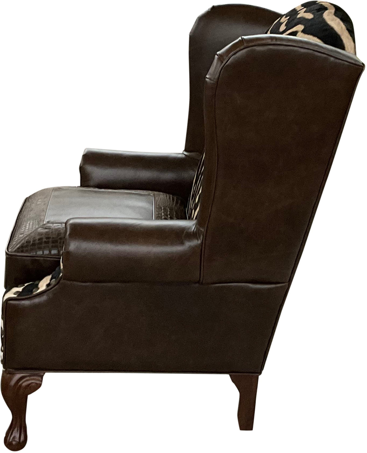 Zebra Classic Wingback Chair