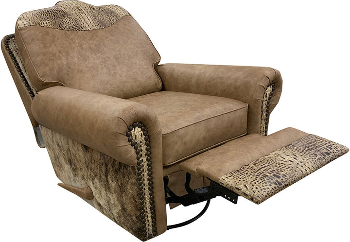 Palomino Gator Swivel Glider Recliner