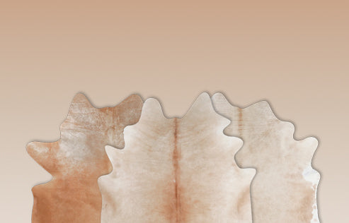 Beige Cowhide Rugs