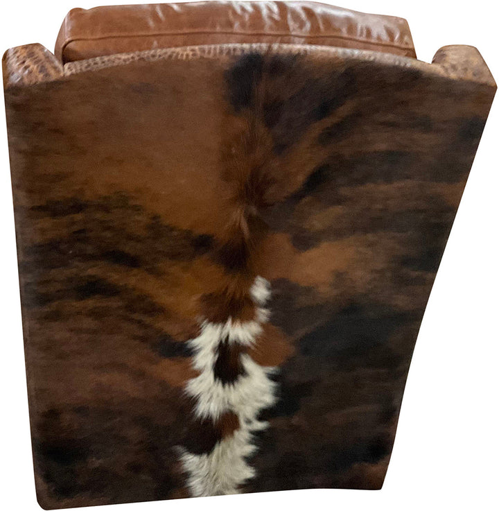 Bonham Cowhide Swivel Glider